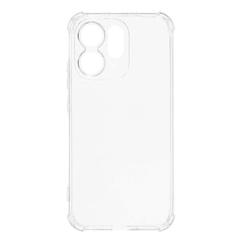 For Oppo Reno15 Pro Max 5G (Global) / Reno15 Pro 5G (China) Transparent TPU Case Reinforced Corners Drop-proof Phone Cover