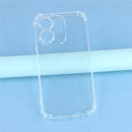 For Oppo Reno15 Pro Max 5G (Global) / Reno15 Pro 5G (China) Transparent TPU Case Reinforced Corners Drop-proof Phone Cover