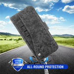 For Honor Magic7 Pro 5G Case Water-ink Painting Wallet PU Leather Phone Cover with Rotating Card Slots