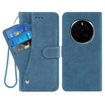 For Honor Magic7 Pro 5G Case Retro PU Leather Wallet Phone Cover with Rotating Card Slots Holder