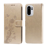 OnePlus 15R 5G / Ace 6T 5G / Ace 6 5G Läderfodral Fjärilsblommigt Tryck Plånboksfodral