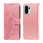 OnePlus 15R 5G / Ace 6T 5G / Ace 6 5G Läderfodral Fjärilsblommigt Tryck Plånboksfodral