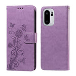 OnePlus 15R 5G / Ace 6T 5G / Ace 6 5G Läderfodral Fjärilsblommigt Tryck Plånboksfodral
