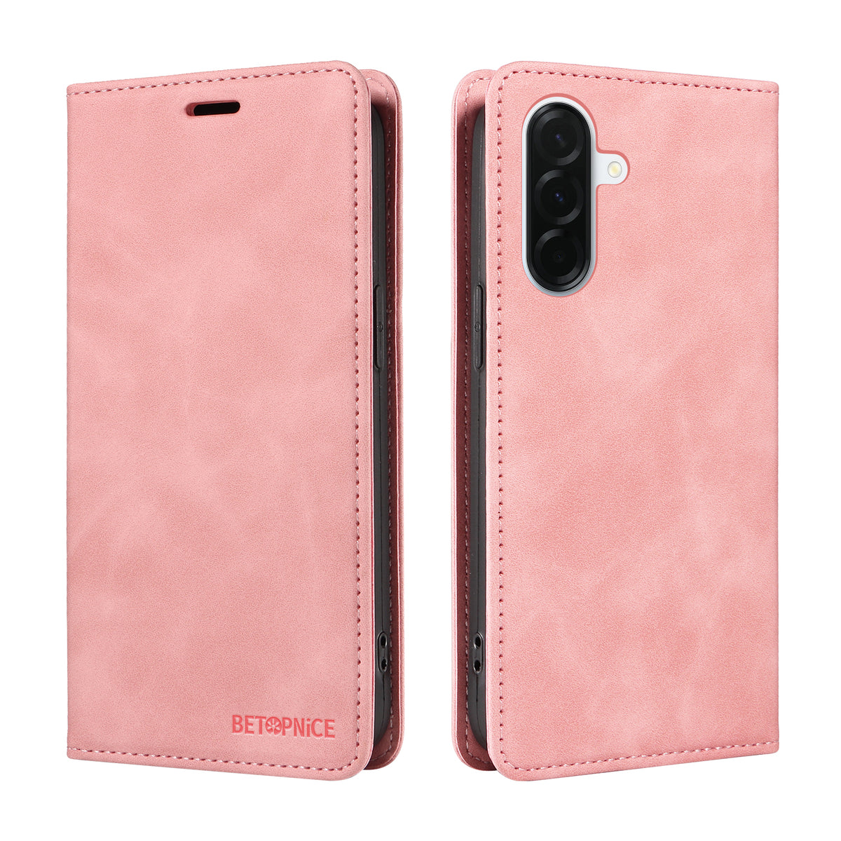 BETOPNICE For Samsung Galaxy A37 5G Case  Magnetic Closure RFID Blocking Wallet Stand Leather Phone Cover