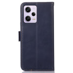 For Xiaomi Redmi Note 12 Pro 5G / Note 12 Pro Speed 5G / Poco X5 Pro 5G Phone Case RFID Blocking Wallet Stand Magnetic Closure Crazy Horse Texture Genuine Cowhide Leather Cover