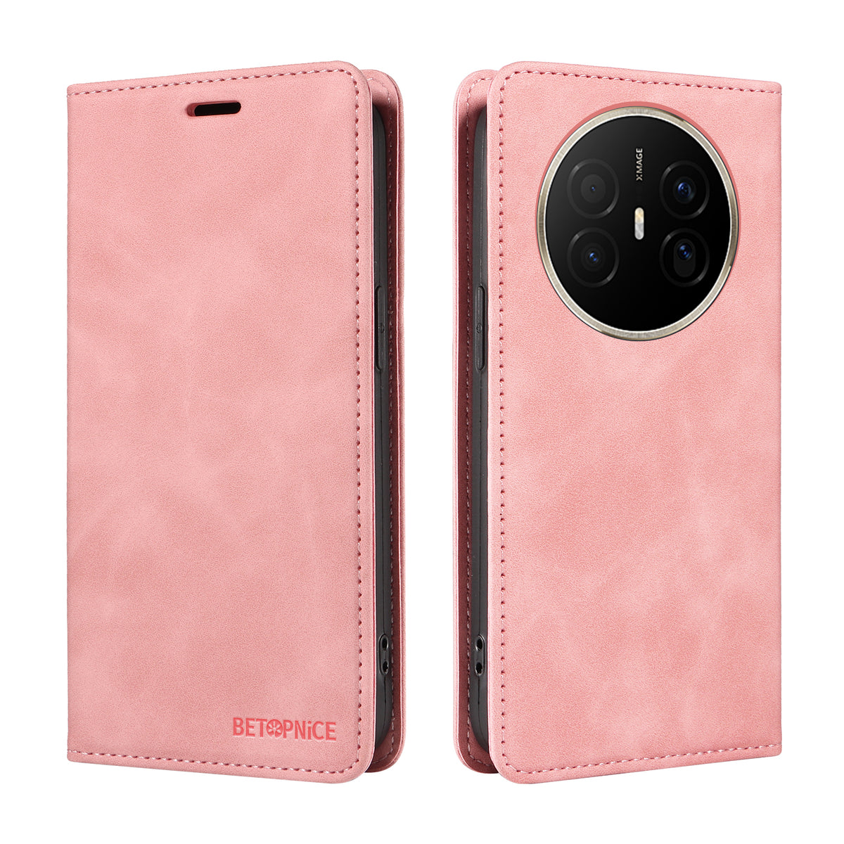 BETOPNICE For Huawei Mate 70 Air Case  Magnetic Closure RFID Blocking Wallet Stand Leather Phone Cover