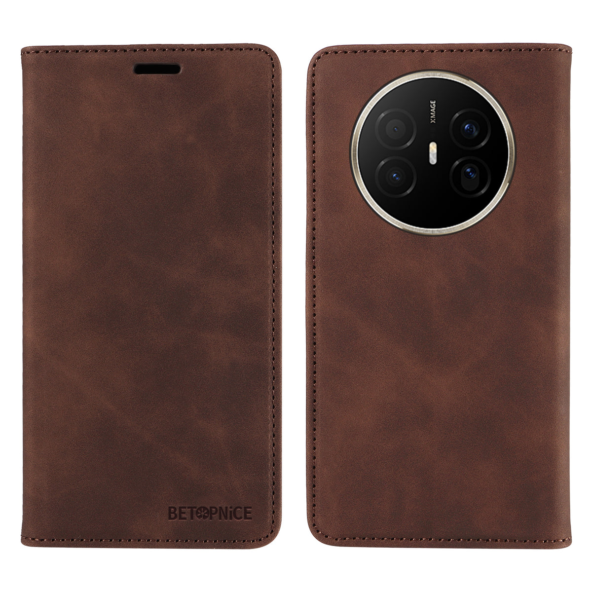 BETOPNICE For Huawei Mate 70 Air Case  Magnetic Closure RFID Blocking Wallet Stand Leather Phone Cover