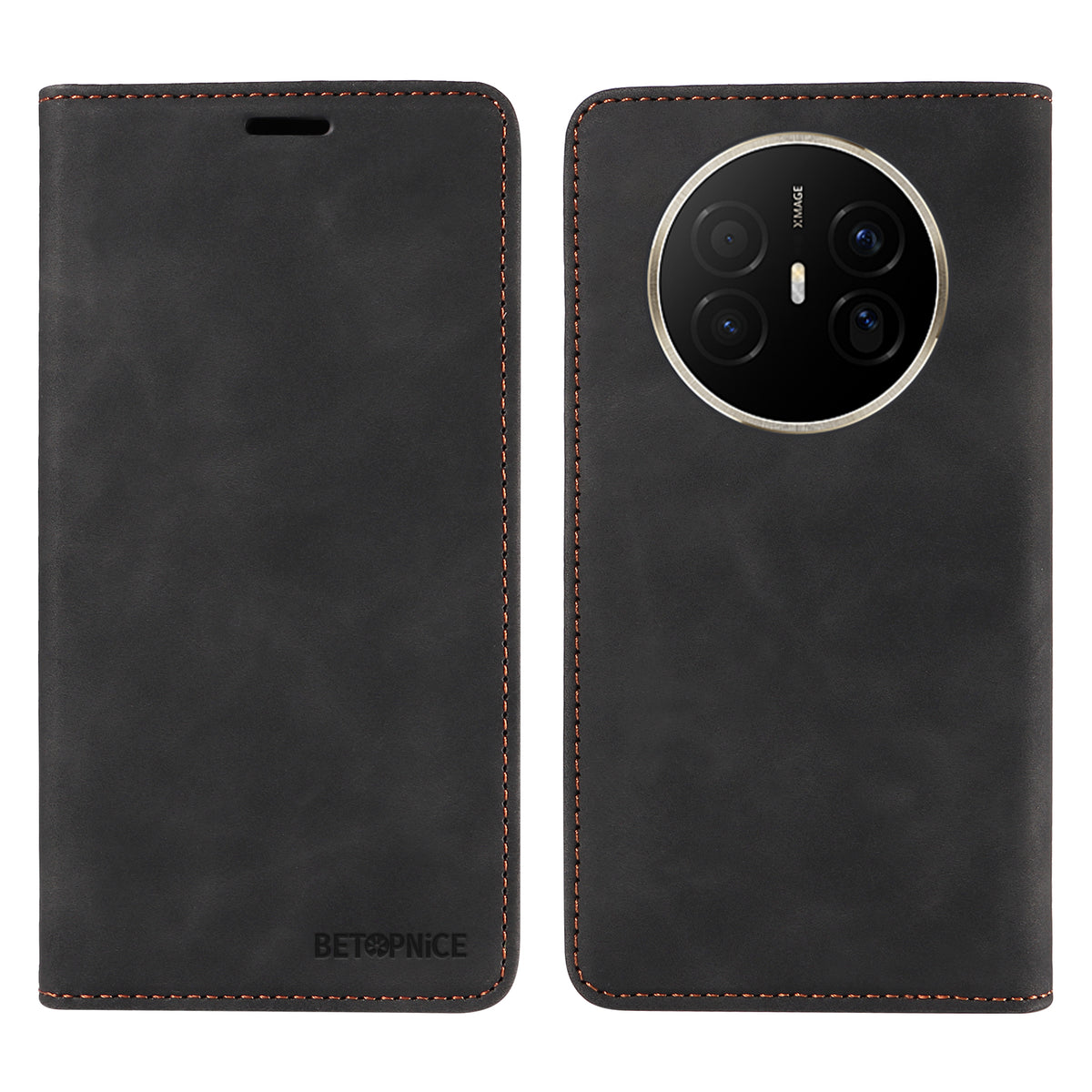 BETOPNICE For Huawei Mate 70 Air Case  Magnetic Closure RFID Blocking Wallet Stand Leather Phone Cover