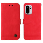 OnePlus 15R 5G / Ace 6T 5G / Ace 6 5G Läderplånboksfodral Skin Touch mobilskal Stativ med Rem