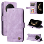 For Huawei Mate 70 Air Leather Wallet Cases Skin Touch Phone Cover Stand with Strap