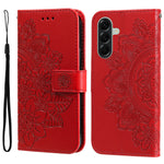 For Samsung Galaxy A57 5G Case Floral Pattern PU Leather Wallet Stand Phone Cover