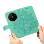 For Huawei Mate 70 Air Case Floral Pattern PU Leather Wallet Stand Phone Cover