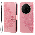 For Huawei Mate 70 Air Case Floral Pattern PU Leather Wallet Stand Phone Cover