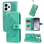 For Oppo Reno15 Pro Max 5G (Global) / Reno15 Pro 5G (China) Case Floral Pattern PU Leather Wallet Stand Phone Cover