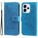 For Oppo Reno15 Pro Max 5G (Global) / Reno15 Pro 5G (China) Case Floral Pattern PU Leather Wallet Stand Phone Cover