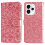 For Oppo Reno15 Pro Max 5G (Global) / Reno15 Pro 5G (China) Case Sunflower Imprint Leather Wallet Phone Cover