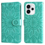 For Oppo Reno15 Pro Max 5G (Global) / Reno15 Pro 5G (China) Case Sunflower Imprint Leather Wallet Phone Cover