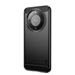MOFI For Honor Magic8 Lite 5G / X9d 5G / X70 5G Back Cover Brushed Texture Carbon Fiber Soft TPU Case