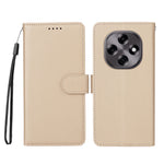 For Oppo F31 Pro 5G / Oppo A6 Pro 5G (China) Case RFID Blocking 3 Card Slots PU Leather Phone Cover with Wrist Strap