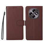 For Oppo F31 Pro 5G / Oppo A6 Pro 5G (China) Case RFID Blocking 3 Card Slots PU Leather Phone Cover with Wrist Strap