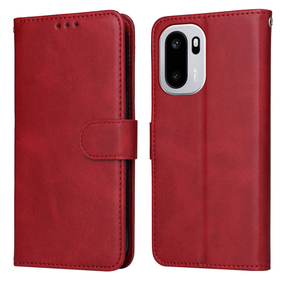 OnePlus 15R 5G / Ace 6T 5G / Ace 6 5G-pung-etui i PU-læder, folio-flip-etui