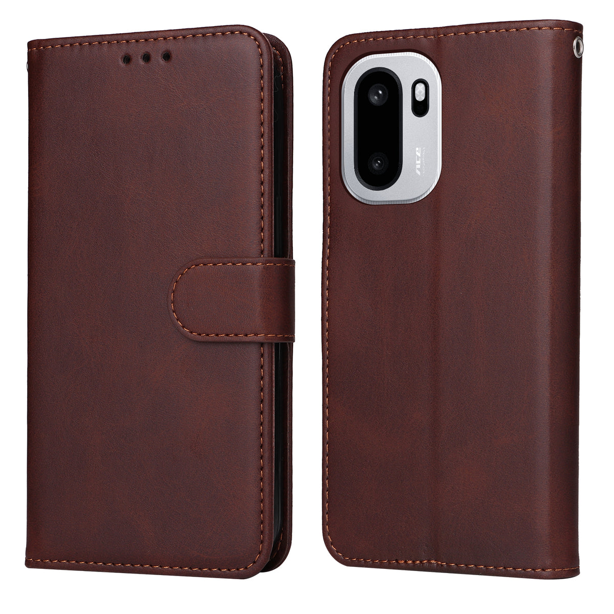 OnePlus 15R 5G / Ace 6T 5G / Ace 6 5G-pung-etui i PU-læder, folio-flip-etui