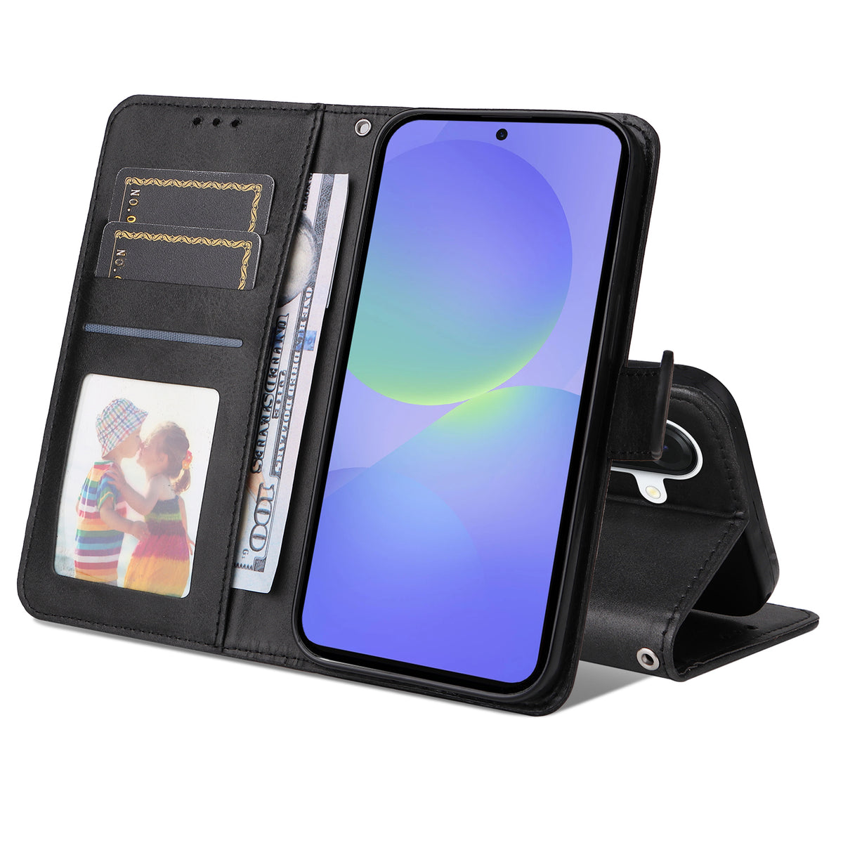 For Samsung Galaxy A37 5G Case Wallet PU Leather Folio Flip Phone Cover