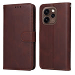 PU-læder-tegnebogsetui til Oppo Reno15 Pro 5G (Global) / Reno15 5G (Kina), folio-etui med sammenfoldeligt mønster og mobilcover
