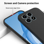 For Xiaomi Redmi K90 5G  Liquid Silicone Case Phone Back Cover with Hand Strap