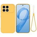 For Xiaomi Redmi K90 5G  Liquid Silicone Case Phone Back Cover with Hand Strap