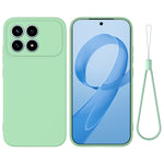 For Xiaomi Redmi K90 5G  Liquid Silicone Case Phone Back Cover with Hand Strap