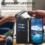 Til Samsung Galaxy A57 5G Læder Taske Pung Stand Enkel Farve Anti-fald Telefoncover