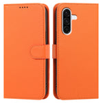 Til Samsung Galaxy A57 5G Læder Taske Pung Stand Enkel Farve Anti-fald Telefoncover
