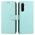 Til Samsung Galaxy A57 5G Læder Taske Pung Stand Enkel Farve Anti-fald Telefoncover