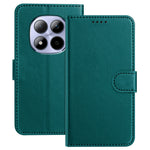 For Xiaomi Redmi Note 15 Pro 4G (Global) Leather Case Wallet Stand Solid Color Anti Drop Phone Cover