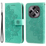For Oppo F31 Pro 5G / Oppo A6 Pro 5G (China) Case Floral Pattern PU Leather Wallet Stand Phone Cover