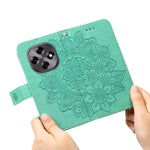 For Oppo F31 Pro 5G / Oppo A6 Pro 5G (China) Case Floral Pattern PU Leather Wallet Stand Phone Cover