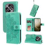 For Oppo F31 Pro 5G / Oppo A6 Pro 5G (China) Case Floral Pattern PU Leather Wallet Stand Phone Cover