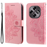 For Oppo F31 Pro 5G / Oppo A6 Pro 5G (China) Case Floral Pattern PU Leather Wallet Stand Phone Cover