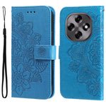 For Oppo F31 Pro 5G / Oppo A6 Pro 5G (China) Case Floral Pattern PU Leather Wallet Stand Phone Cover