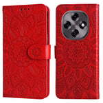 Læderpungcover til Oppo F31 Pro 5G / Oppo A6 Pro 5G (Kina) med solsikkemotiv, cover til mobiltelefon