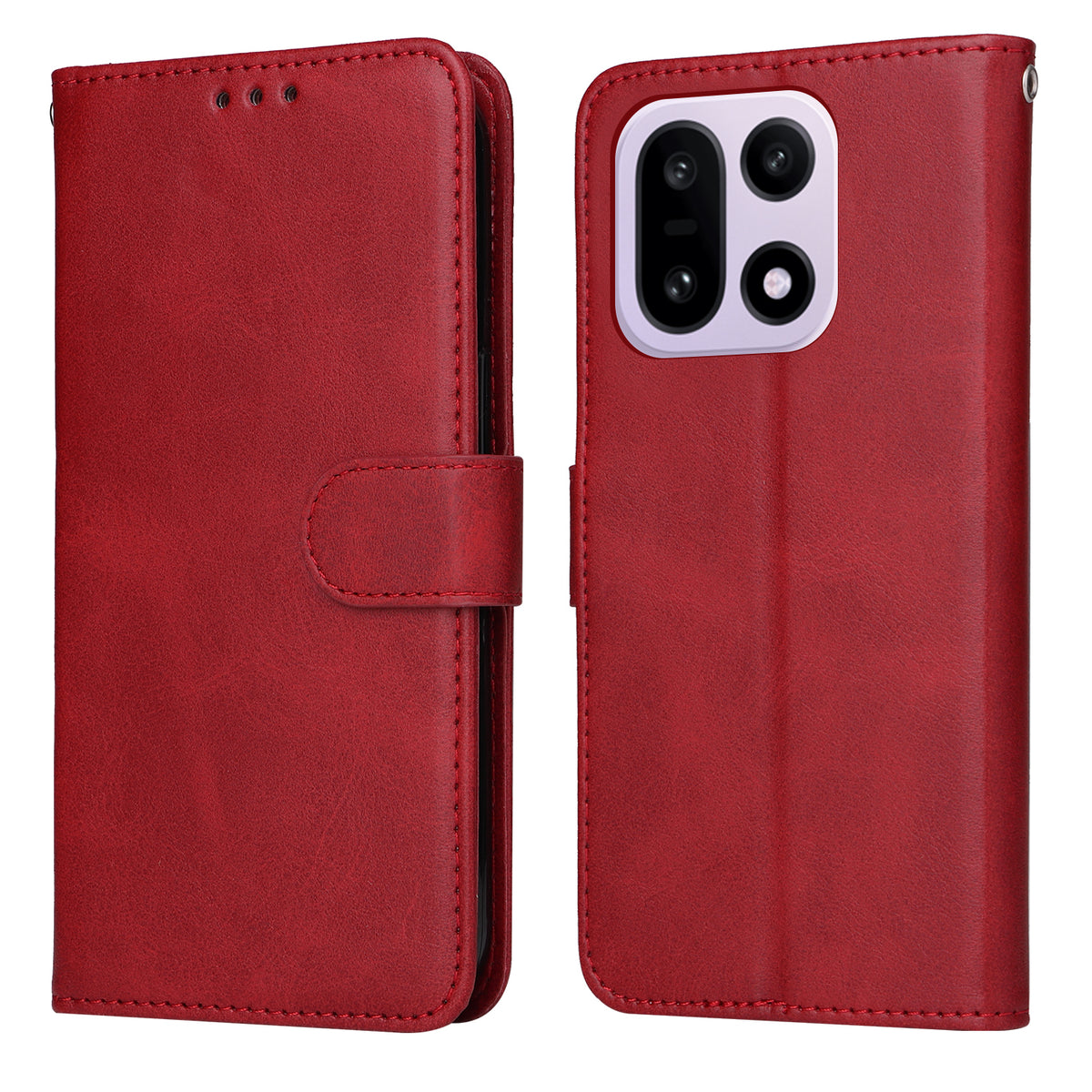For OnePlus 15 5G Case Wallet PU Leather Folio Flip Phone Cover