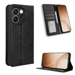 For Oppo Reno15 Pro Max 5G (Global) / Reno15 Pro 5G (China) Leather Case Wallet Stand Retro Texture Phone Cover