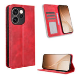 For Oppo Reno15 Pro Max 5G (Global) / Reno15 Pro 5G (China) Leather Case Wallet Stand Retro Texture Phone Cover