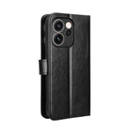 Oppo Reno15 Pro Max 5G (Global) / Reno15 Pro 5G (Kina) PU-läderskal med rem Crazy Horse Texture Phone Fold Cover