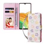 For Samsung Galaxy A53 5G Lacquered PU Leather Case Stand Wallet Full Protection RFID Blocking Phone Cover