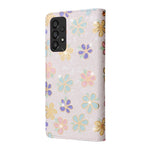 For Samsung Galaxy A53 5G Lacquered PU Leather Case Stand Wallet Full Protection RFID Blocking Phone Cover