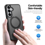 DUX DUCIS Yind Series For Samsung Galaxy S26 Magnetic Case PC TPU Matte Kickstand Phone Cover