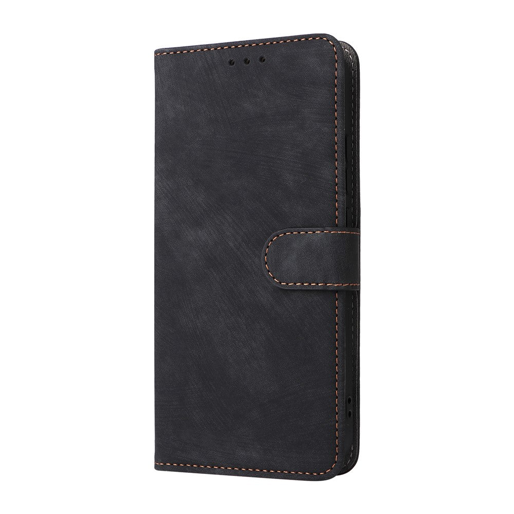 For Xiaomi Poco F8 Pro 5G  /  Redmi K90 5G Case Wallet RFID Blocking PU Leather Phone Cover Stand with Strap - Black