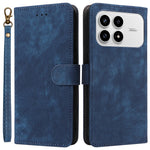 For Xiaomi Poco F8 Pro 5G  /  Redmi K90 5G Case Wallet RFID Blocking PU Leather Phone Cover Stand with Strap - Black